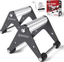 Push up Bar - Heavy-Duty Stainless Steel Pushup Stands with Non-Slip Base, 500LB