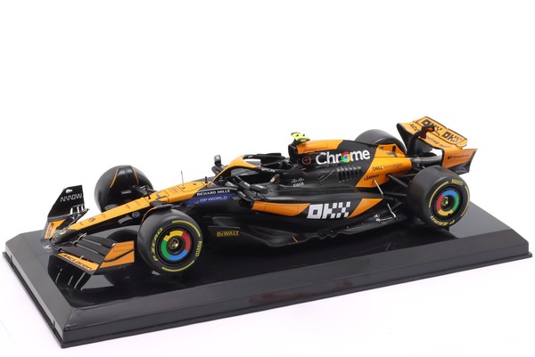 Lando Norris Mclaren MCL38 #4 Formel 1 2024 1:24 Premium Collectibles-image