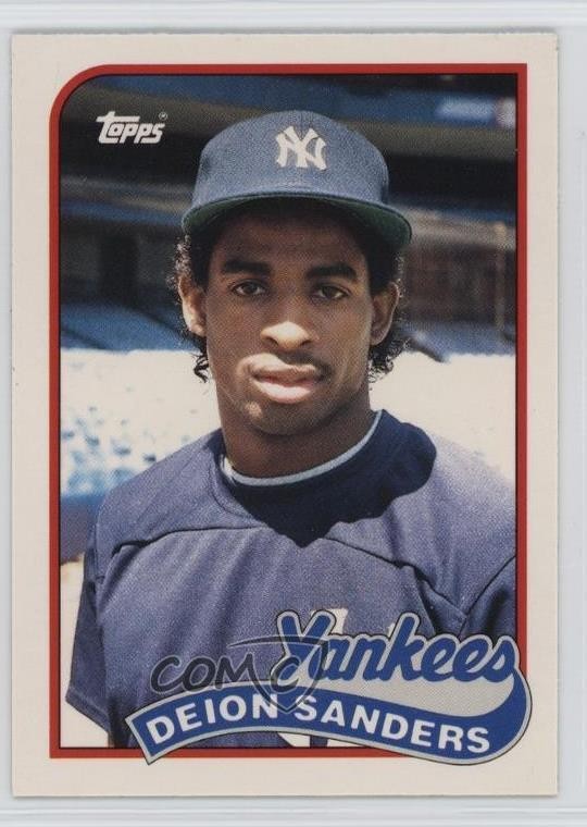 1989 Topps Traded Box Set Deion Sanders #110T 1en6