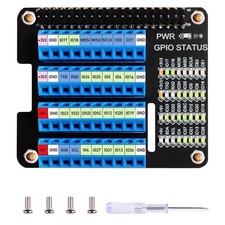 GPIO Screw Terminal Block HAT For Raspberry Pi 4B 3B Zero Breakout Board