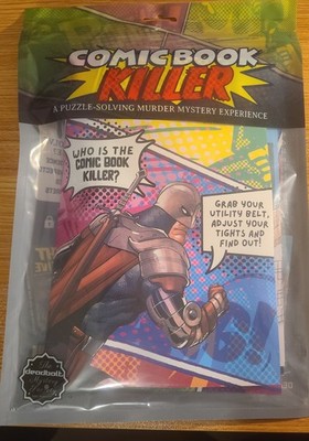 Comic Book Killer by Deadbolt Mystery Society (new/sealed)