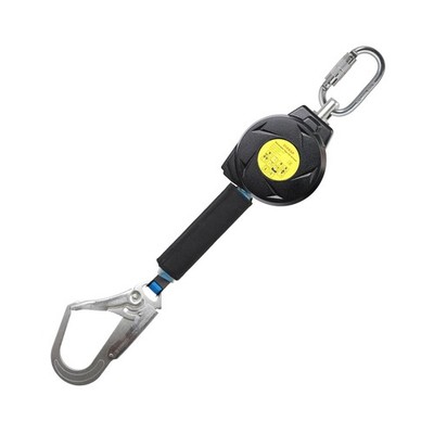 11FT Self Retracting Lifeline Fall Protection Retractable Safety Lanyard Rect...