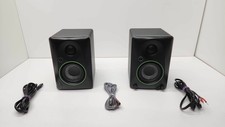 Set of 2 Speakers Mackie 3CR "Bee Bee" Multimedia Monitor Speakers RARE | TESTED
