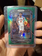 Saddiq Bey 2022-23 Panini Prizm #84 Green Prizm Detroit Pistons