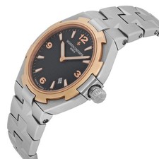 Vacheron Constantin Overseas 18K Rose Gold Steel Black Dial Watch 25250 3