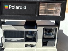 Polaroid Sun 600 LMS Instant Photo Picture Camera Vintage Great Condition