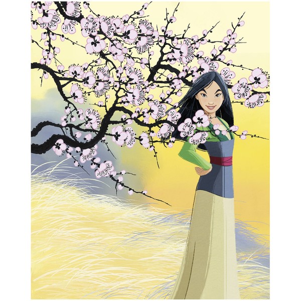 Komar Tapete - Disney Mulan Cherry Blossoms - 250 X 200 Cm-image