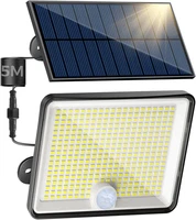 Peasur Solarlampen FüR AußEn Mit Bewegungsmelder, 348 Led Solar Strahler AußEn