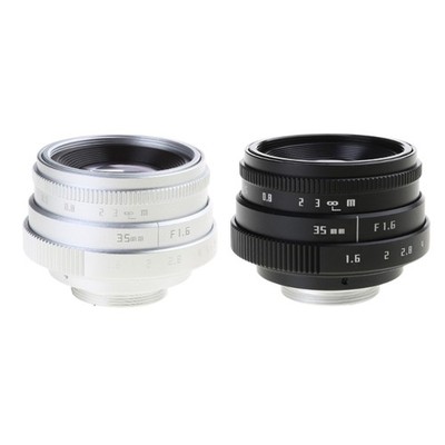 35mm F1.6 Manual Camera Prime Portrait Lens Mount for M4/3 Mount Camera