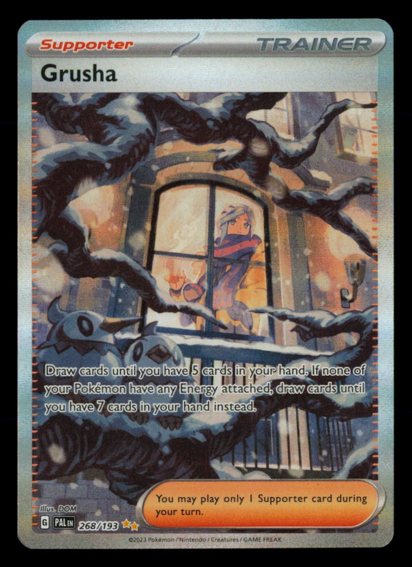Grusha 268/193 Special Illustration Rare Paldea Evolved Pokemon Near Mint