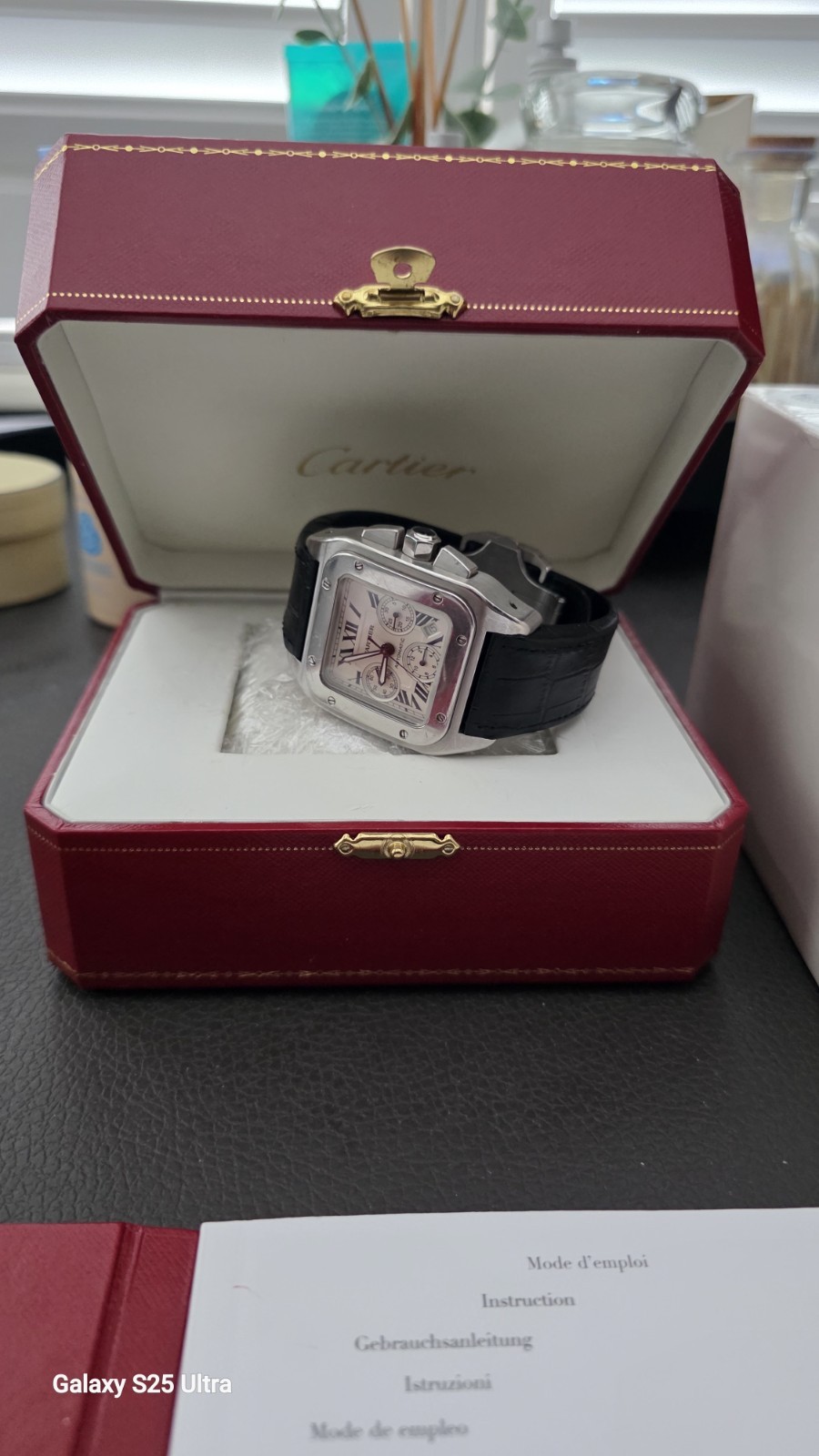 Cartier Santos 100 Chronograph XL W20090X8