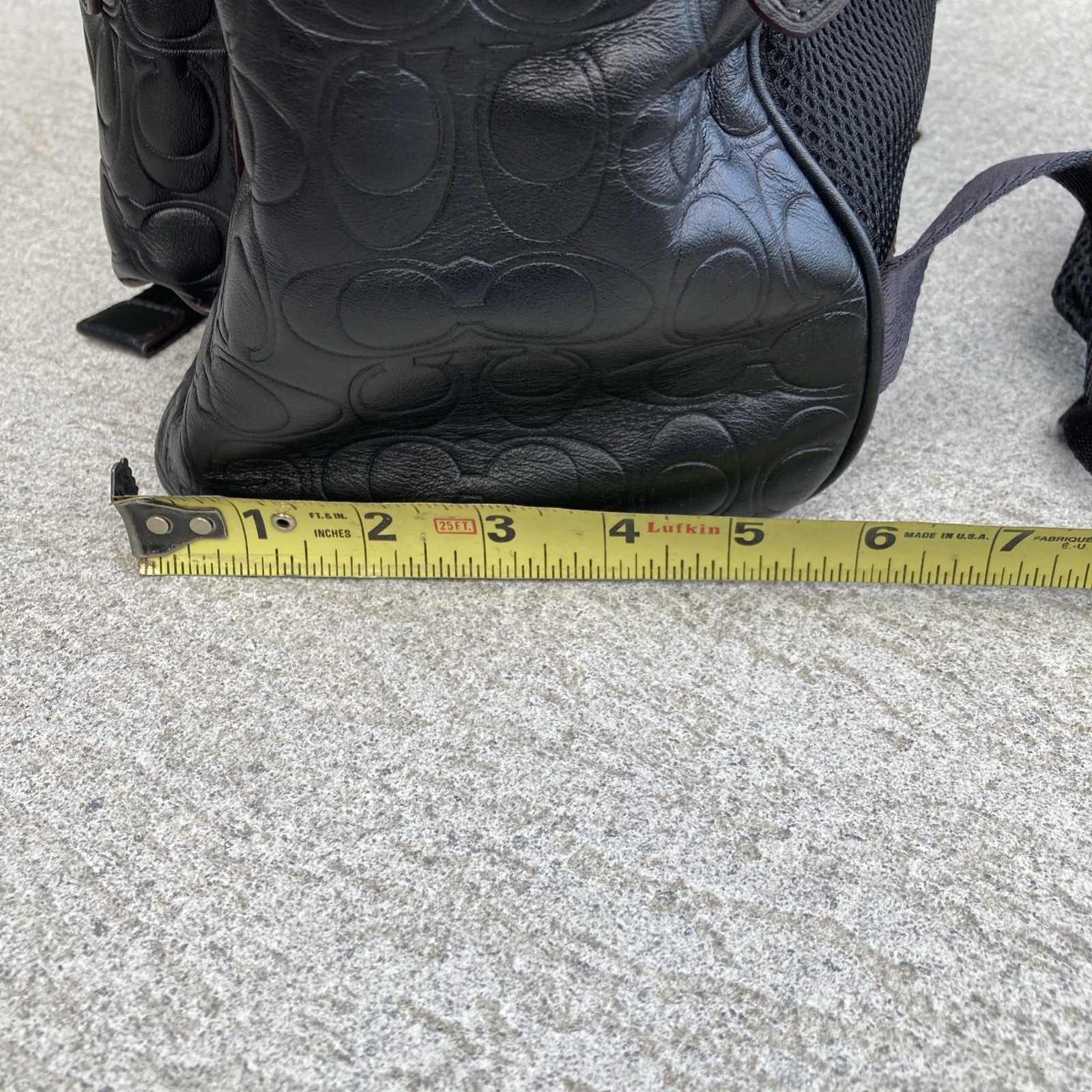 Sold Out Coach Academy Backpack 29493 in Signature Leather Black image 10