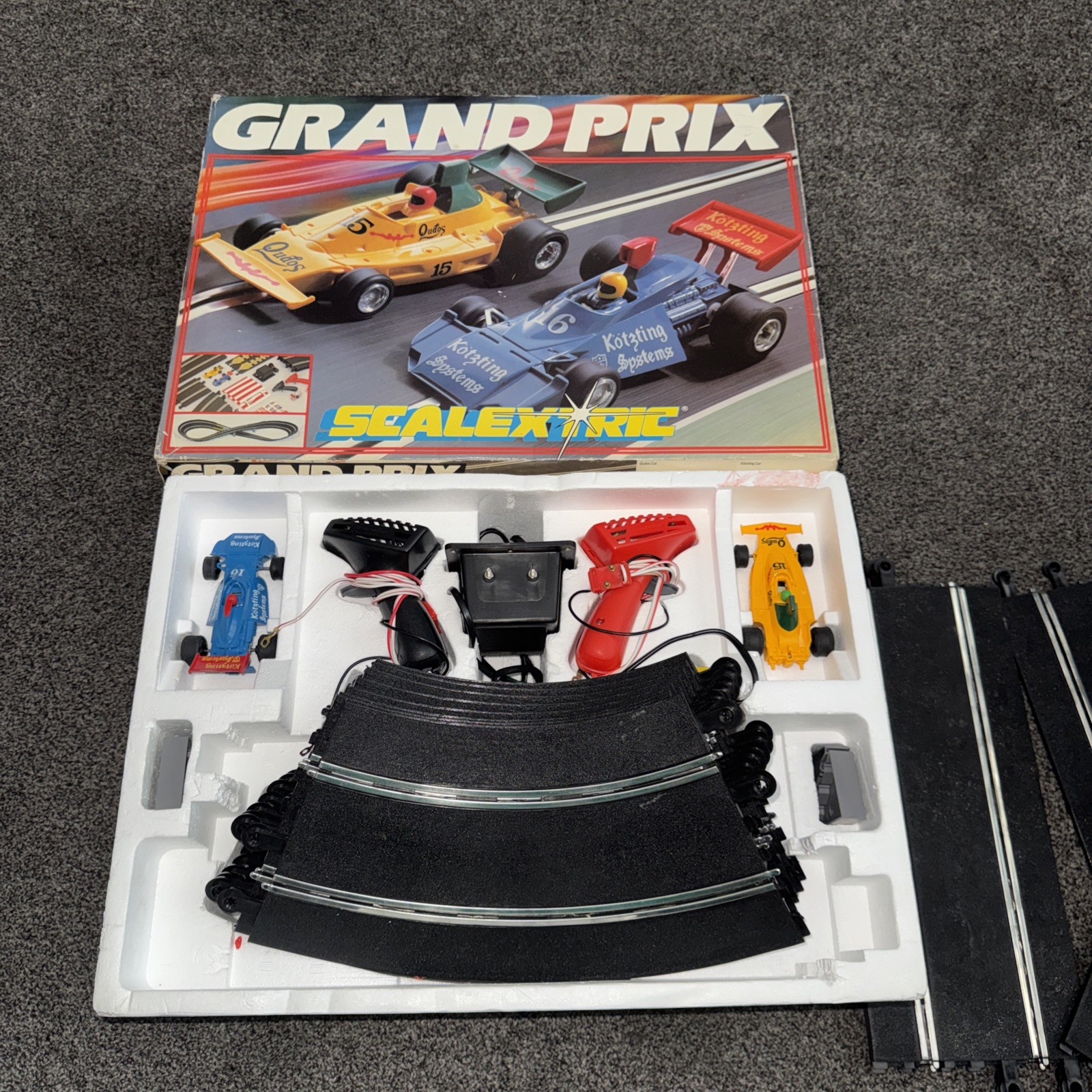 Scalextric 1980s Grand Prix Race Boxed Set
