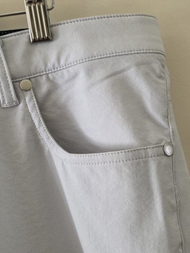 NIKE Dri-Fit Golfhose Herren 36x29 Slim Fit Elfenbein Flatfront Frühjahr 2023 - Bild 3 von 12