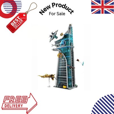 NEU 76269 MOC Avengers Tower Bausteine mit 31 Figuren Marvel 5201 Teile