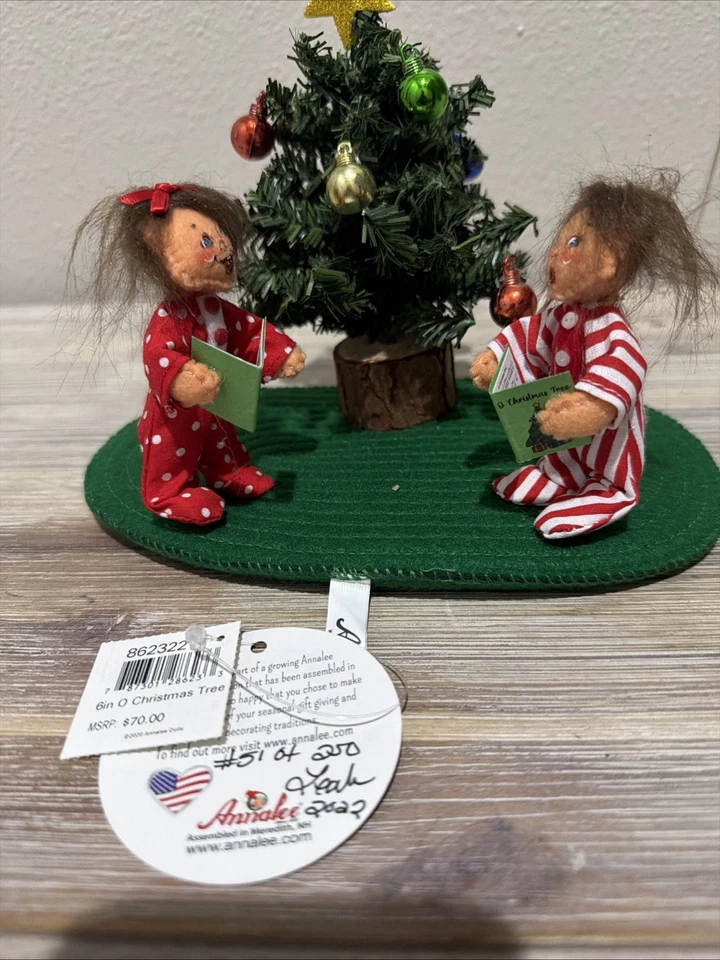ANNALEE EXCLUSIVE 6in O Christmas Tree Item #862322 - 2022 - Image 2 of 4