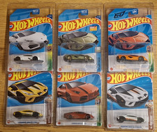 Hot Wheels Lot of 6 Lamborghini Reventon Sian Huracan HKH93 HKH94 HCT97 JBB86