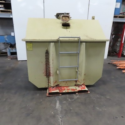 Connexus Inc. Orange Box 2 Cu/Yard Easy Empty Container Self Dumping Hopper