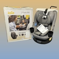 Joie Chili Spin 360 2-in-1 Rotating Convertible Car Seat - Thunder NO8640