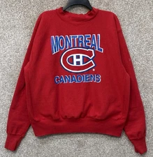 Montreal Canadiens Hockey Crewneck Sweatshirt Reprint Unisex AN64285