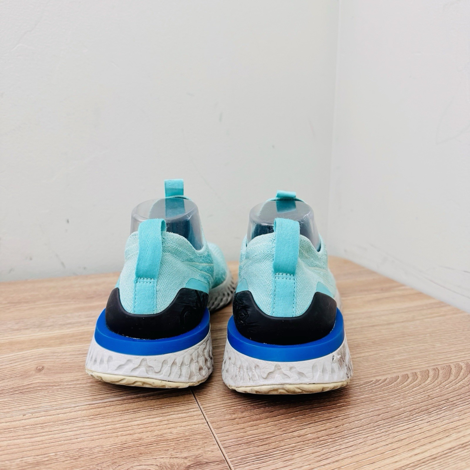 Nike Epic Phantom React Flyknit blue sneakers wom… - image 6