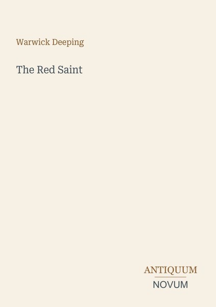 Warwick Deeping | The Red Saint | Taschenbuch | Englisch (2026)-image
