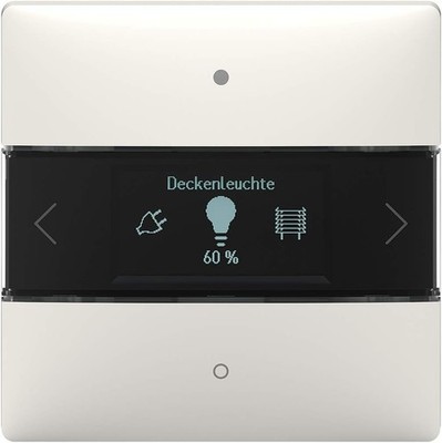 Theben Raumcontroller LUXORliving iON8, integrierter Raumtemperaturregler,weiß