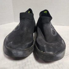 OOFOS Mens OOmg eeZee Low Shoe - Black Slip On Size 11