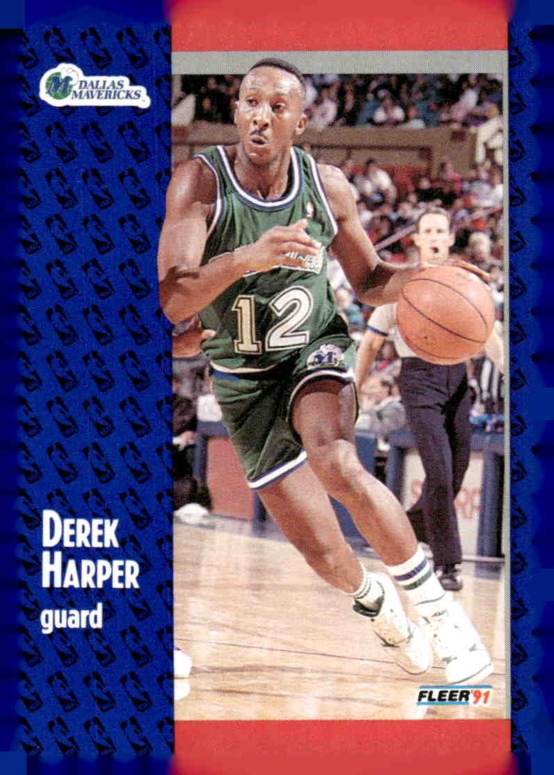 1991-92 Fleer #45 Derek Harper