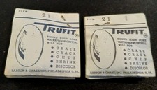 NOS Watch Crystals Size 21 Trufit M&C Watchmaker Repair Parts Lot Of 6