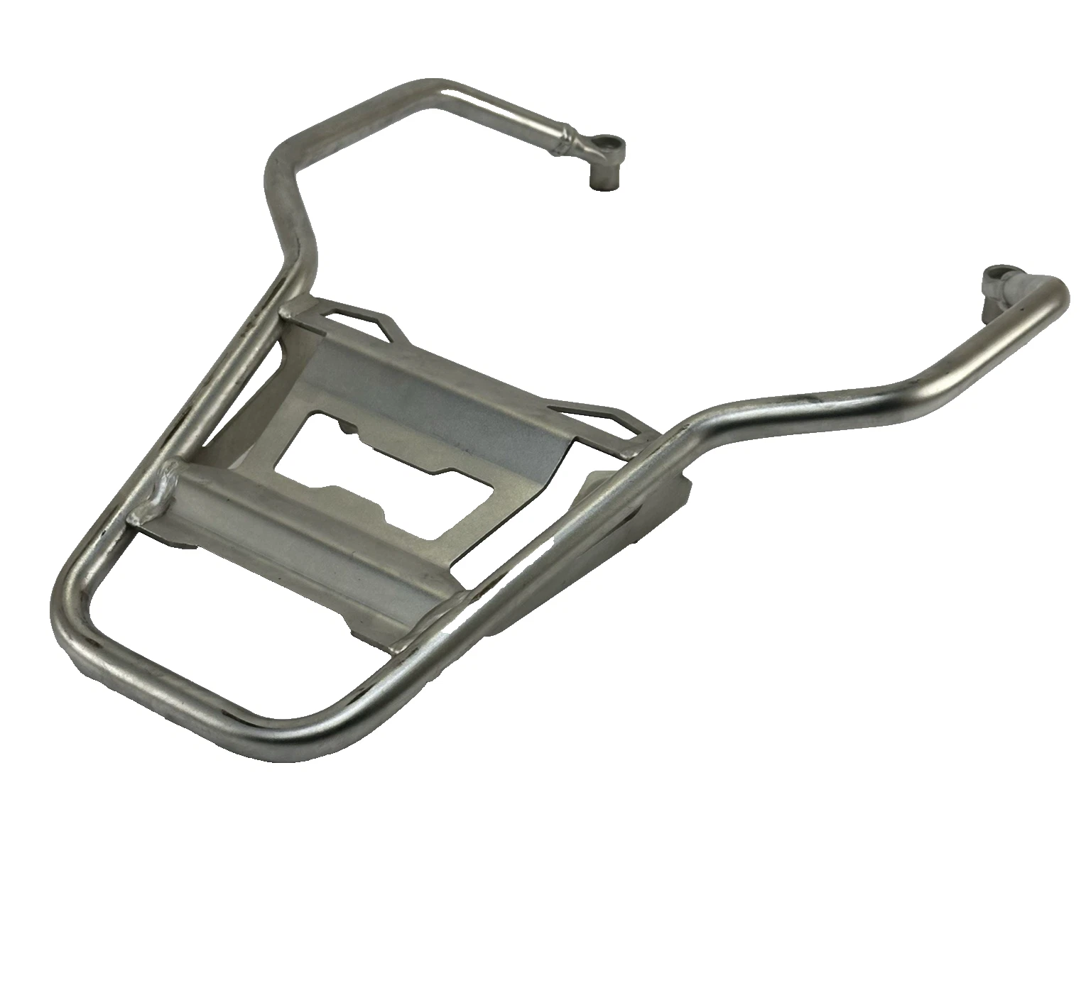 2013 - 2016 BMW R1200GS ADVENTURE REAR LUGGAGE RACK LUGGAGE SILVER STRAIGHT