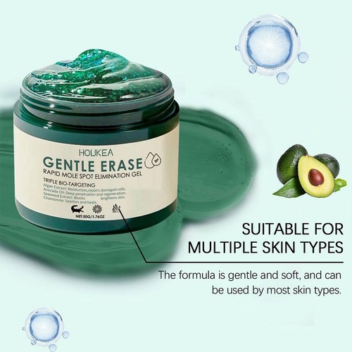 Gentle Erase Rapid Mole Spot Elimination Gel -dark Spot Removal for Face & Body - Picture 2 of 18