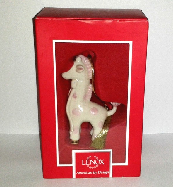 LENOX China * Giraffe * Ornament Baby Girl's First Christmas (2013 ... LENOX China * Giraffe * Ornament Baby Girl's First Christmas (2013 ...