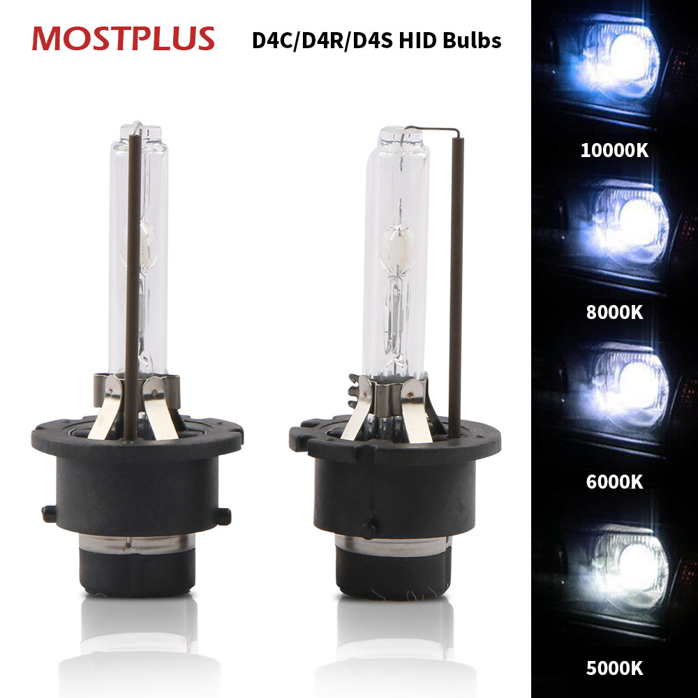 One Pair D4C D4S D4R HID Xenon Headlight Replacement Bulbs
