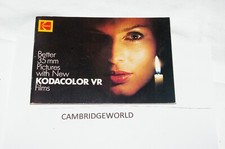 BETTER 35mm PICTURES with KODACOLOR 70 PAGE BOOKLET NEW GENUINE PRINTED by KODAK