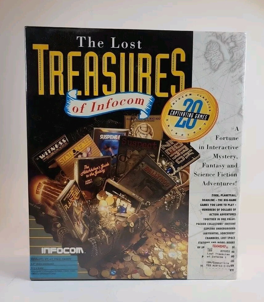 その他 The Lost Treasures of Infocom Lost Treasures of Infocom (PC, 1991) for sale online | eBay