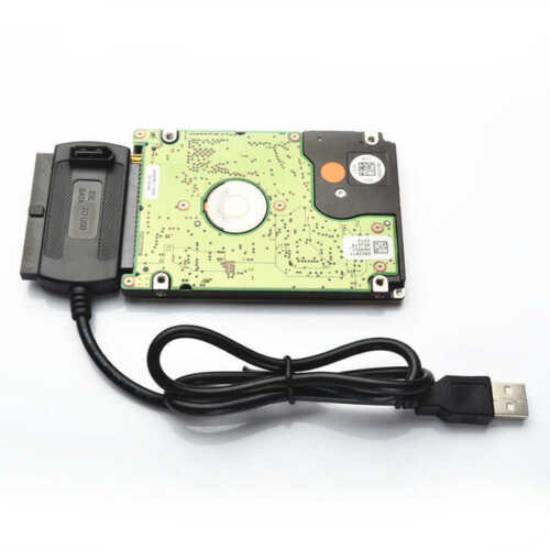 New IDE SATA to USB 2.0 Adapter Converter Cable For 2.5 3.5 Inch Hard Drive HD - Picture 3 of 6