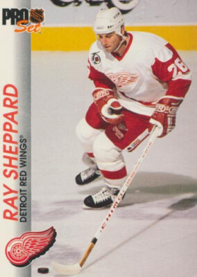 1992-93 Pro Set #47 RAY SHEPPARD - Detroit Red Wings