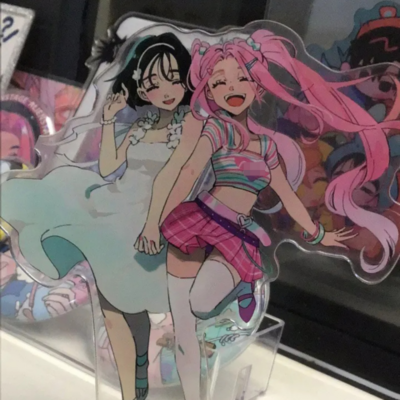 Anime Alien Stage Mizi/Sua Acrylic Desktop Stand Figure Collection