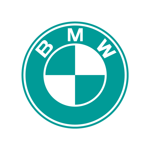 BMW Logo Multicolor die cut decal Made in USA 6+yr outdoor - Picture 19 of 49