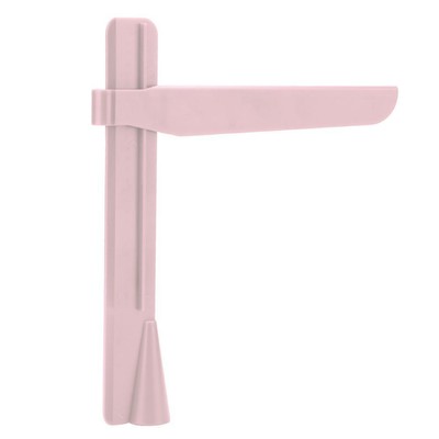 Verstellbar Drehen Fondant Kuchen Zucker Ausgleich Gerät Sahne Schaber (Rosa)