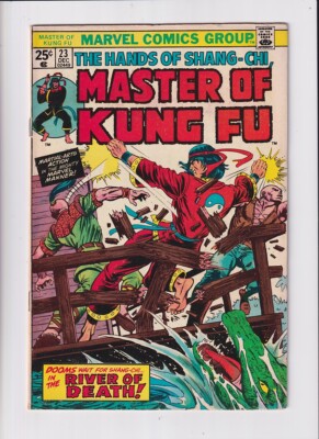 Master of Kung Fu (1974) #  23 (5.0-VGF) (1844102) Black Jack Tarr 1974
