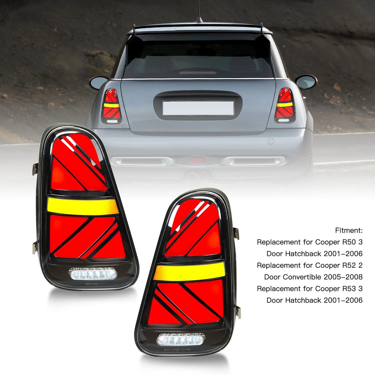 OEM Rear Reverse Light R50 R53 Genuine OEM Backup Light Assembly For ...