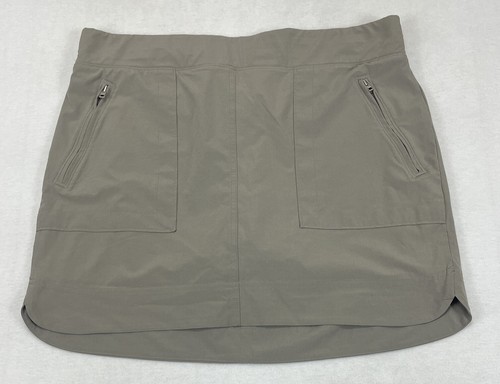 Skort Athleta Soho Pour Femme - Taille 14 - Beige - Parfait Pour Le Sport Et Les Voyages