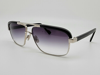 Oberti DO 3136 Black Silver Titanium Frame Grey Gradient Lens Sunglasses w/ Case PHANTOM_SUNRX_BLACK_GRAPHITE_T  main image 4