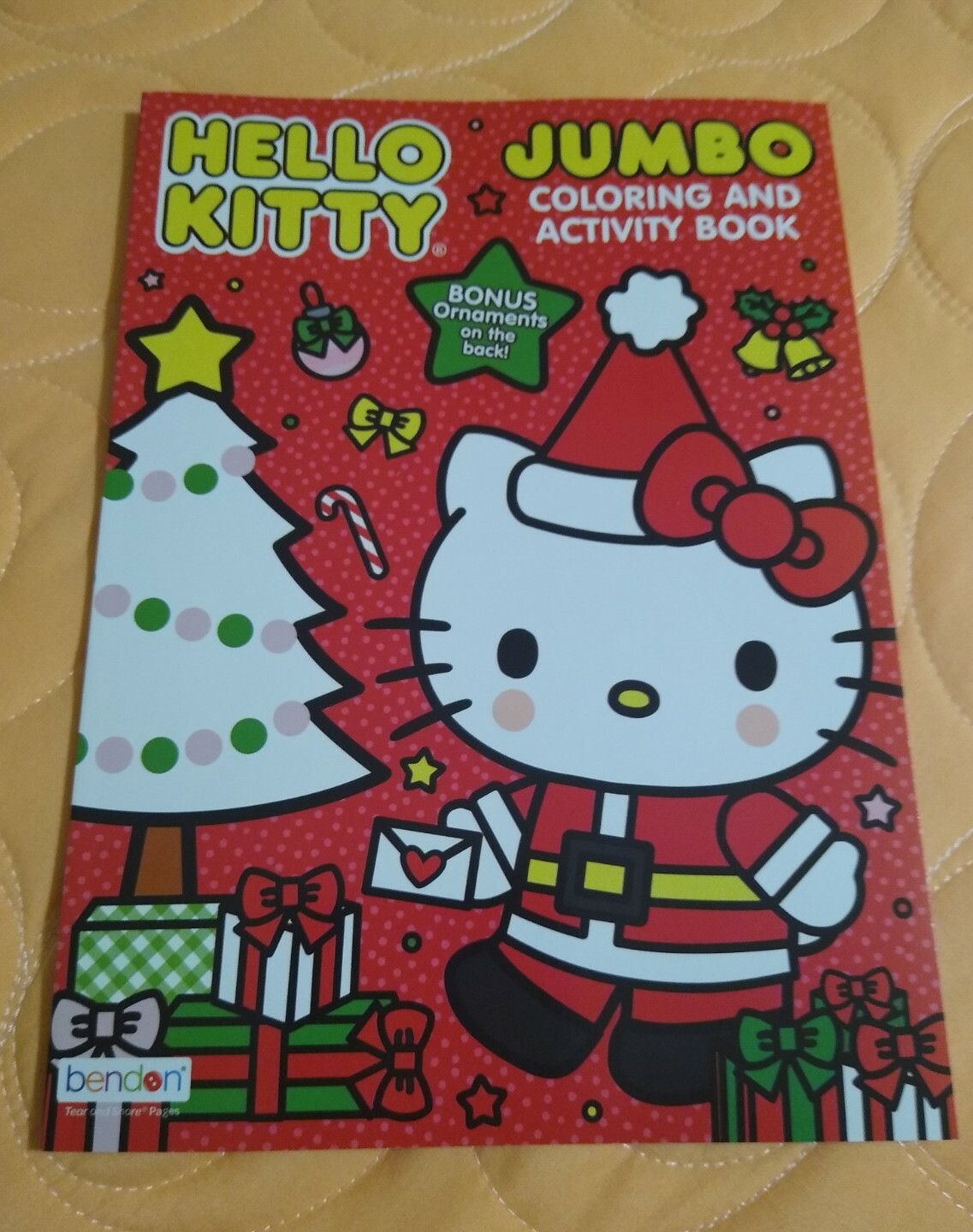 Hello Kitty 🐈Christmas🎄 Coloring & Activity Book Tear/