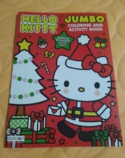 Hello Kitty 🐈Christmas🎄 Coloring & Activity Book Tear/Share Pages NEW 🆓 ship!