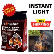 4KG  BIG BBQ INSTANT CHARCOAL BARBECUE COAL LIGHT BAGS RESTAURANT PARTY PICNIC