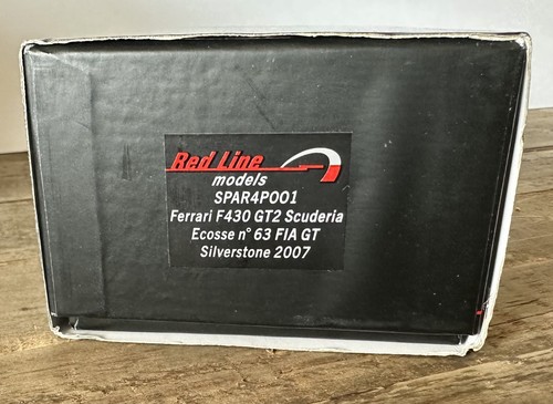 Redline 1:43 Ferrari F430 GT2 Scuderia FIA GT Silverstone 2007 #63 Nuovissima - Foto 3 di 3