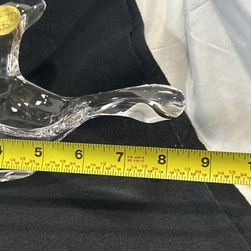 Vtg Princess House Fine French Crystal Dove Bird Votive Trinket Candy Dish - Picture 11 of 11